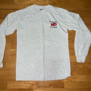 Pirate Island, Key Largo Long Sleeve, T-Shirt, Sz S